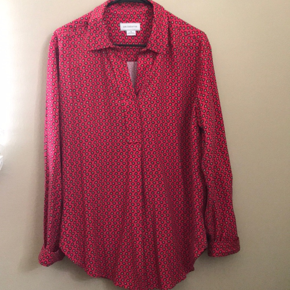 Liz Claiborne Lind sleeve blouse medium